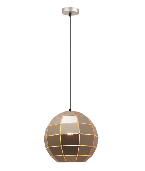 CLA ARMIS: Retro Tiled Glass Shape Interior Pendant Matt White / Champagne Gold / Coffee 220-240V - ARMIS -CLA Lighting