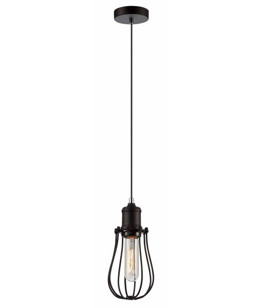CLA BLACKBAND: Industrial Black Bird Cage Interior Pendant Curved / Diamonds Bar Base / Angled / Varied Round / Tubular / Pear / Small Diamond / Large Diamond 220-240V - BLACKBAND - CLA Lighting