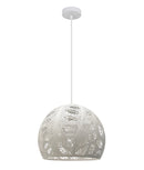 CLA BOTANICA: Bohemian Embossed Dome Shape Interior Pendant White / Black / Coffee 220-240V - BOTANICA01,  BOTANICA02, BOTANICA03A