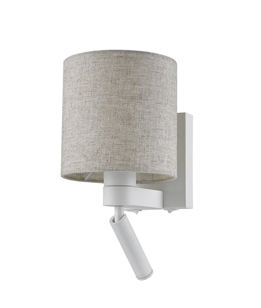 CLA Brighton with LED Adjustable Reading Interior Wall Light 3000K 5000K White 100-240V IP20 - BRIGHTON- CLA Lighting