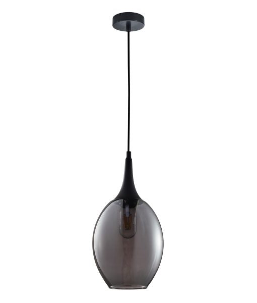 CLA BROTE: Retro Wine Glass Shape Interior Pendant Bronze Amber/ Black Smoke 220-240V - BROTE1, BROTE2