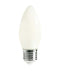 Candle LED Filament Dimmable Frosted Globes (4W) - Eco Smart Lighting
