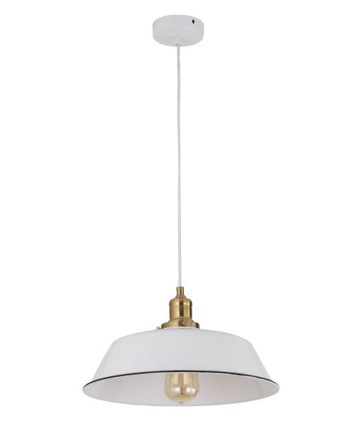 CLA CEREMA: Antique Brass and Black Highlight Interior Pendant Ellipse / Angled Dome / Coolie 220-240V - CEREMA1, CEREMA2, CEREMA3, CEREMA4 CLA Lighting