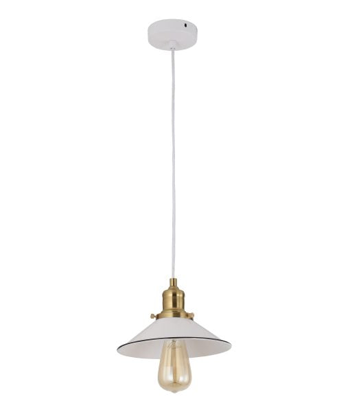 CLA CEREMA: Antique Brass and Black Highlight Interior Pendant Ellipse / Angled Dome / Coolie 220-240V - CEREMA1, CEREMA2, CEREMA3, CEREMA4 CLA Lighting