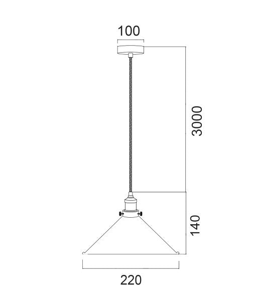 CLA CEREMA: Antique Brass and Black Highlight Interior Pendant Ellipse / Angled Dome / Coolie 220-240V - CEREMA1, CEREMA2, CEREMA3, CEREMA4 CLA Lighting