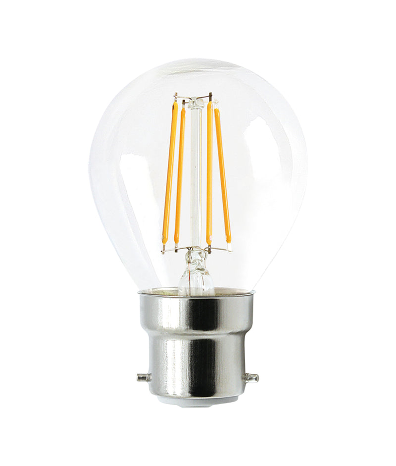 CLA Fancy Round LED Filament Dimmable Lamps and Globes 2700K 6000K 4W 180-260V IP20 - CFDIM - CLA Lighting