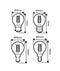 Fancy Round LED Filament Dimmable Frosted Globes (4W) - Eco Smart Lighting