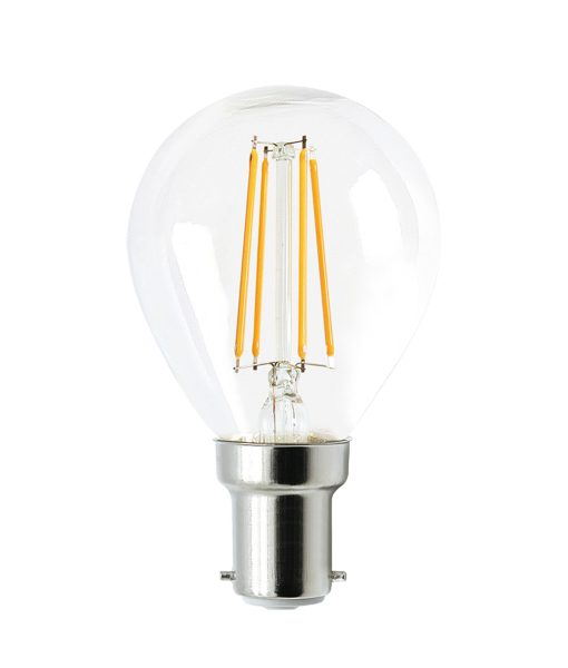 CLA Fancy Round LED Filament Dimmable Lamps and Globes 2700K 6000K 4W 180-260V IP20 - CFDIM - CLA Lighting