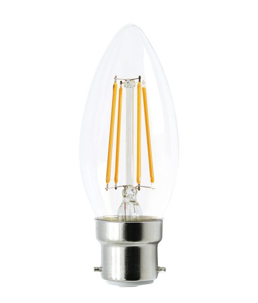 CLA Candle LED Filament Dimmable Lamps and Globes 2700K 6000K 4W 180-260V IP20 - CFDIM- CLA Lighting