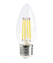 Candle LED Filament Dimmable Globes (4W) - Eco Smart Lighting