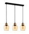 CLA CHAMPAN: Ellipse Interior Pendant Bronze Amber 220-240V - CHAMPAN1, CHAMPAN1X3R, CHAMPAN1X3S - CLA Lighting