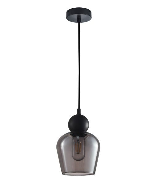 CLA CHAMPAN2: Ellipse Interior Pendant Black Smoke 220-240V - CHAMPAN2, CHAMPAN2X3R, CHAMPAN2X3S - CLA Lighting