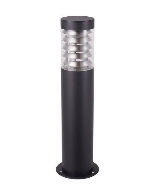 CLA ELANORA: Exterior Garden Surface Mounted Wall Lights & LED Bollard Black/ Stainless Steel 220-240V IP44 - ELANORA