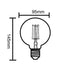 CLA G95 & G125 Carbon Filament Lamps and Globes 2000K 220-240V - CLACFA25BC, CLACFA25ES, CLACFB25BC, CLACFB25ES - CLA Lighting