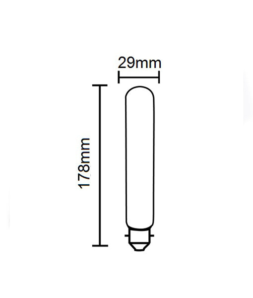 CLA T9 Carbon Filament Lamps and Globes 2000K 25W 220-240V - CLACFE25BC, CLACFE25ES, CLACFF25BC, CLACFF25ES - CLA Lighting