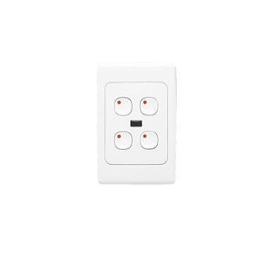 Clipsal 2000 Series 4 Channel Infrared Receiver Clipsal Products White - 5034NIRL-WE - Eco Smart Lighting