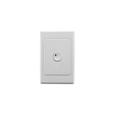 Clipsal 2000 Series, C-Bus Plastic Plate Wall Switches 1 Button Clipsal Products White 15-36V - 5031NL-WE - Eco Smart Lighting