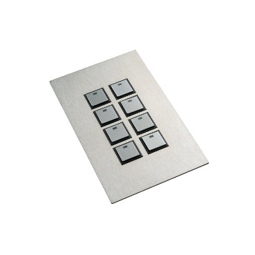 Clipsal KEY INPUT C-BUS 8 GANG LEARN Clipsal Products 15-36V - R5068NL - Eco Smart Lighting