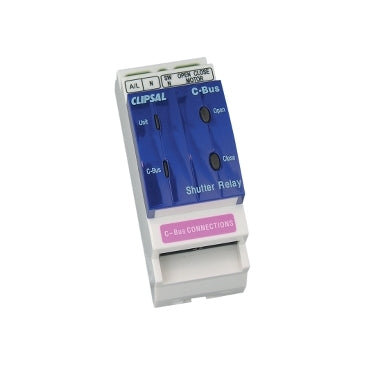 L5501RBCP: Clipsal Output C-Bus Din Rail Mounted, Shutter Relay, 1 Channel, Without C-Bus Power Supply