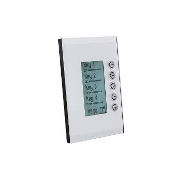 Clipsal C-Bus Control and Management System, Fascia with Grid, Saturn Series, Rectangular, 5 Gang Clipsal Products - 5085DL - Eco Smart Lighting