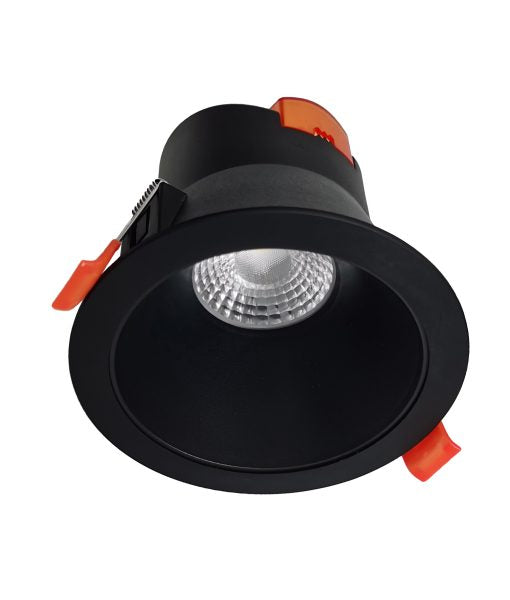 CLA COMET: LED Dimmable Low Glare Recessed LED Downlights Tri - Black / White 9W 240V IP20 - COMET05, COMET06 - Havit Lighting