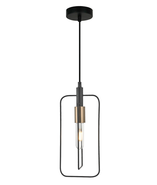 CLA CONTOUR: Interior Black Wire Interior Pendant Pear / Rectangle / Diamond 220-240V - CONTOUR1, CONTOUR2, CONTOUR3- CLA Lighting