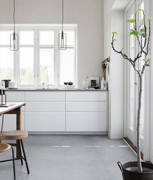 CLA CONTOUR: Interior Black Wire Interior Pendant Pear / Rectangle / Diamond 220-240V - CONTOUR1, CONTOUR2, CONTOUR3- CLA Lighting