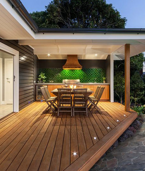 CLA DECK: Exterior LED Deck Lights Garden Step and Uplights 3000K 6000K Stainless Steel / Solid Copper 3W 12V IP67 - DECK01, DECK02, DECK03, DECK04 - CLA Lighting