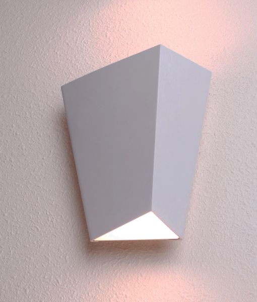 CLA Delhi Angled Up/Down LED Interior Wall Light 3000K Sand White 240V IP20 - DELHI -CLA Lighting