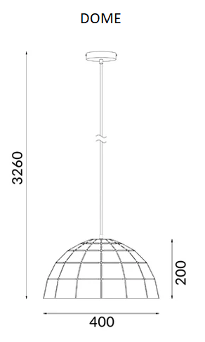 CLA ARMIS: Retro Tiled Glass Shape Interior Pendant Matt White / Champagne Gold / Coffee 220-240V - ARMIS -CLA Lighting