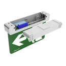 SAL EMERGENCY EXIT SELK1500EX3 LED Emergency White 2.8W 240V IP20 - SELK1500EX3 - SAL Lighting