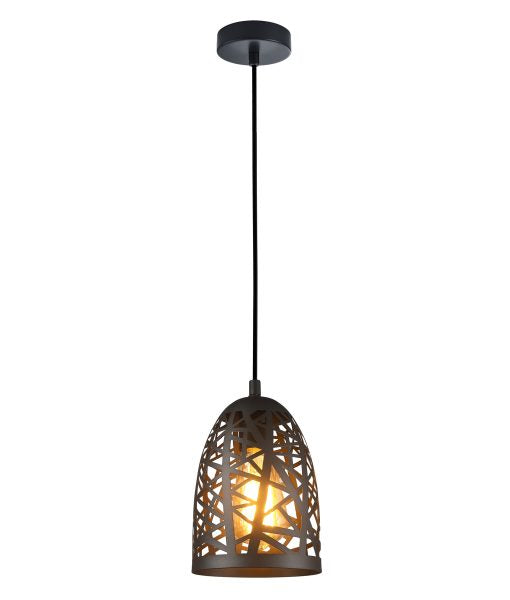CLA ESCAMA: Iron Cage Ellipse Interior Pendant Black/ White 220-240V - ESCAMA1, ESCAMA2