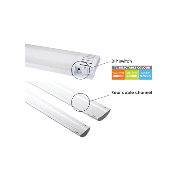 SAL Blade SL9707 TC LED Linear Battens Tri- White 20W/ 30W/ 35W 240V IP20 - SL9707 
