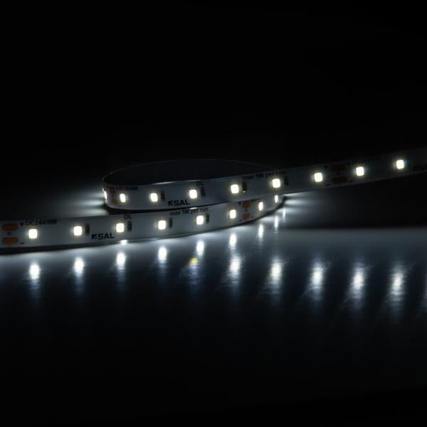 SAL Flexi FL2406/SS10 LED Strip 4000K 6000K Clear 6W 24V - FL2406CW/SS10, FL2406DL/SS10 (sold per metre) - SAL Lighting