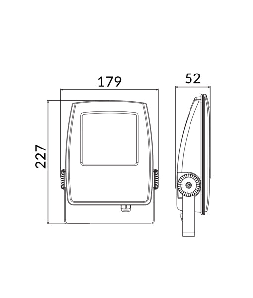 CLA FLOOD: LED Slim Flood Lights 5000K Black 15/30W 240V IP65 - FLOOD15, FLOOD16 - CLA Lighting