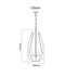 CLA GAMBA: Industrial Rustic Angular Cage Interior Pendant Antique Brass/ Oiled Bronze 220-240V - GAMBA1, GAMBA2(Clearance Items)