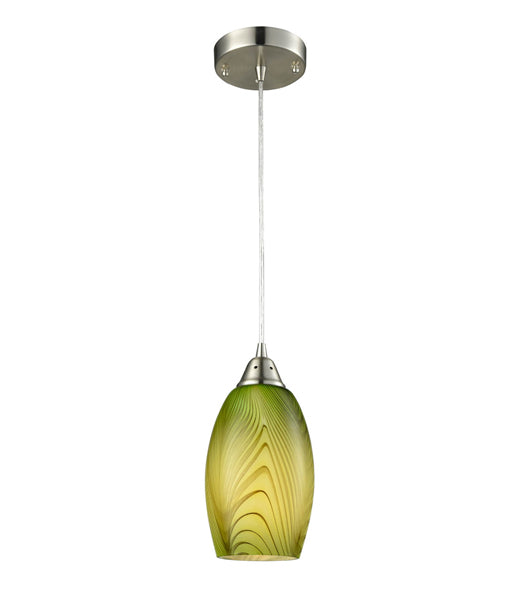 CLA GLAZE: Ellipse Hand Blown Glass Interior Pendant Red / Green / Blue / Amber 220-240V - GLAZE1, GLAZE2, GLAZE3, GLAZE5 - CLA Lighting