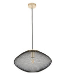 CLA Golpe Oval Interior Pendant Black / Champagne Gold 220-240V - GOLPE1, GOLPE2, GOLPE3, GOLPE4 - CLA Lighting