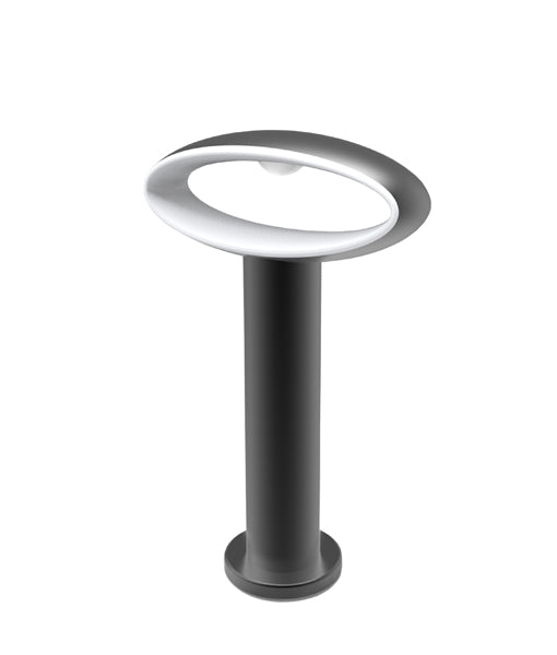 CLA HORUS: Bollard Lights & Surface Mounted Exterior Wall Lights 3000K Matt Black 9W 100-240V IP54 - HORUS