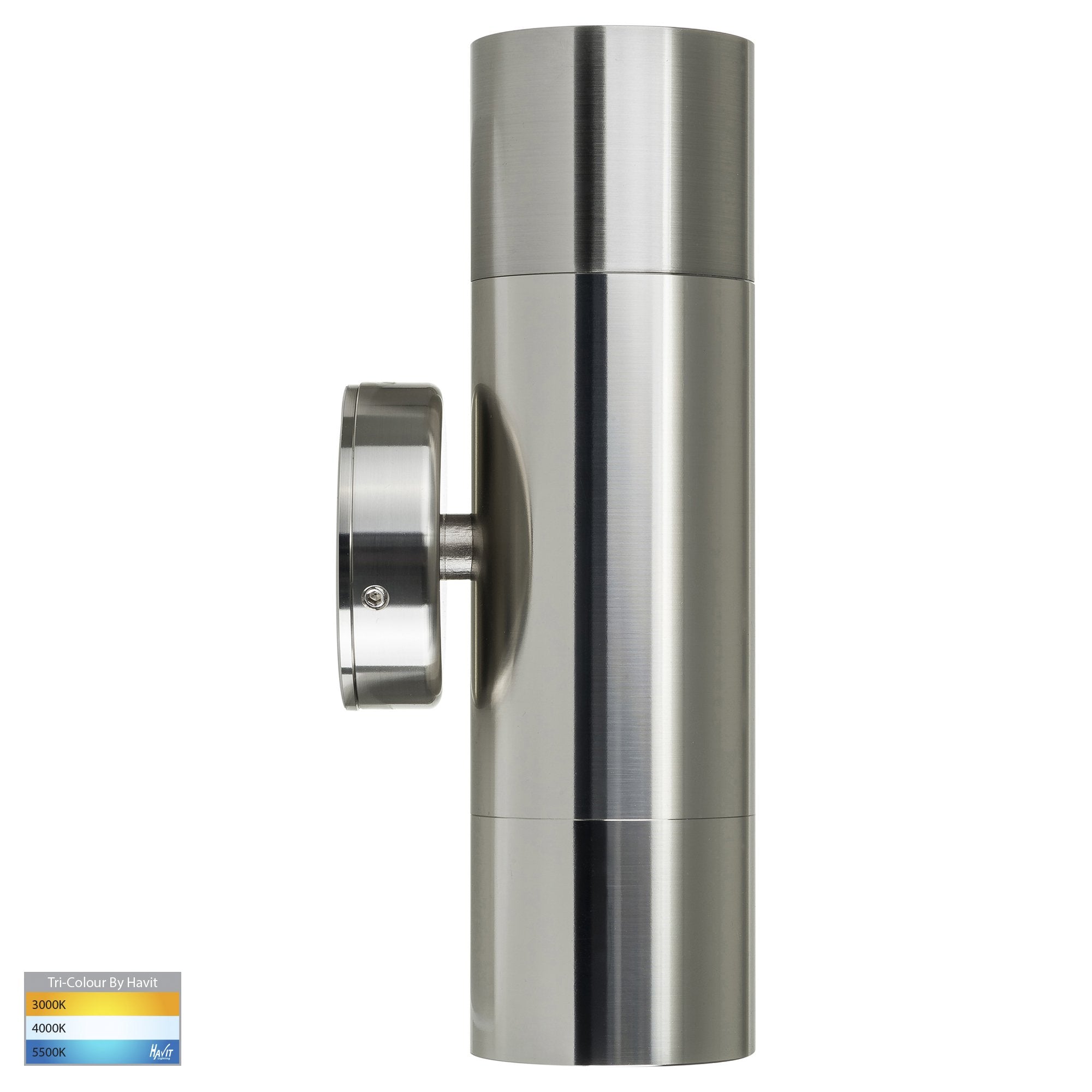 Havit Tivah Up & Down Pillar Exterior Wall Lights Tri- 316 Stainless Steel 2x3/5/7W / 2x5W 12V/240V IP65 - HV1005T-HV1007T