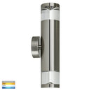 Havit Highlite Up & Down Pillar Exterior Wall Lights Tri - Aluminium 2x5W 240V IP65 - HV1089T-TTM -Havit Lighting