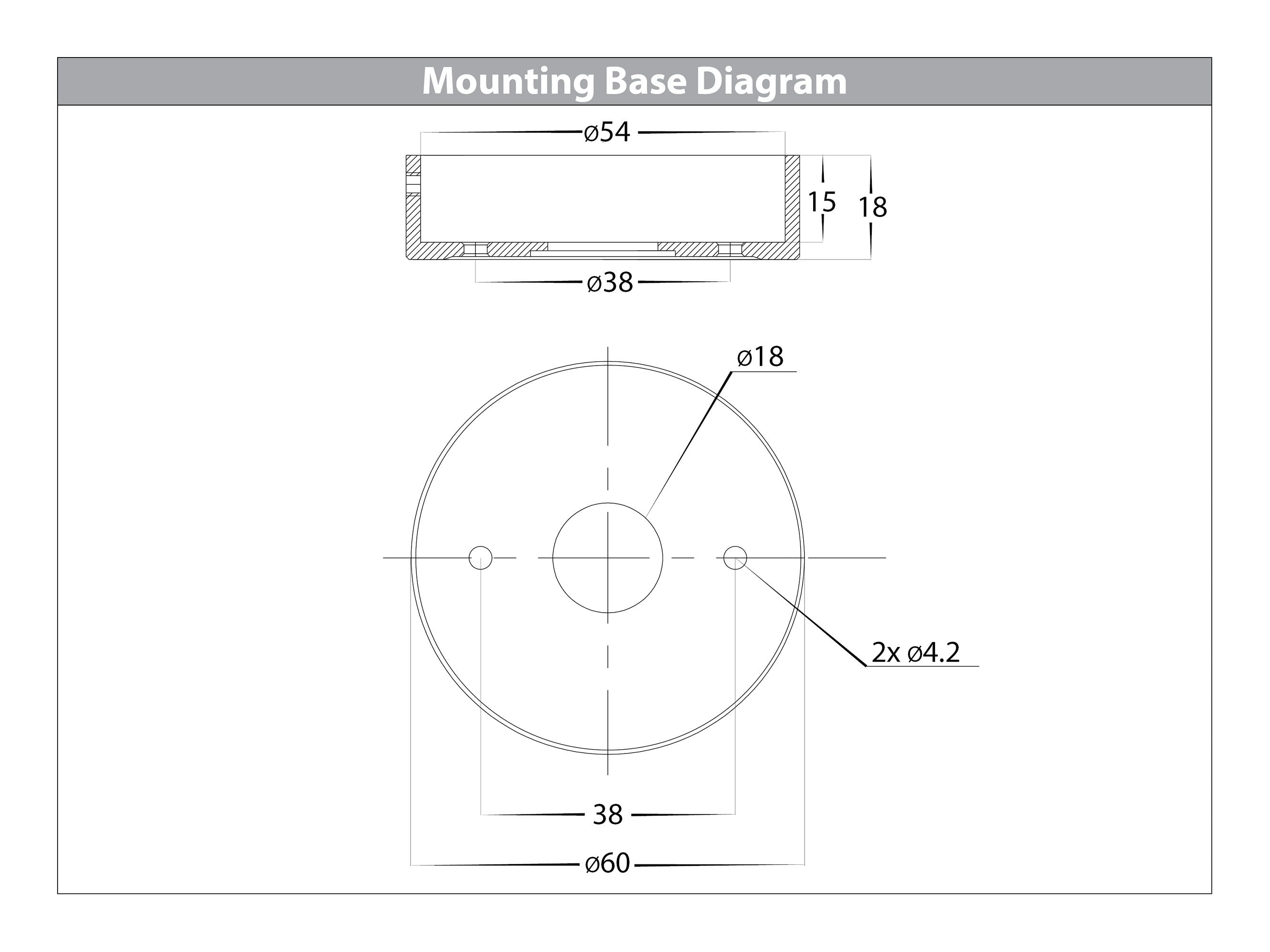 Havit Mini Tivah Up & Down Pillar Exterior Wall Lights 3000K 4000K 316 Stainless Steel 2x3W 12V IP65 - HV1007MR11NW - Havit Lighting