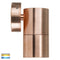 Havit Lighting HV1115T-HV1117T - Tivah SolidHV1115T-HV1117T - Tivah Solid Copper TRI Colour Fixed Down Wall Pillar Lights- Havit Lighting