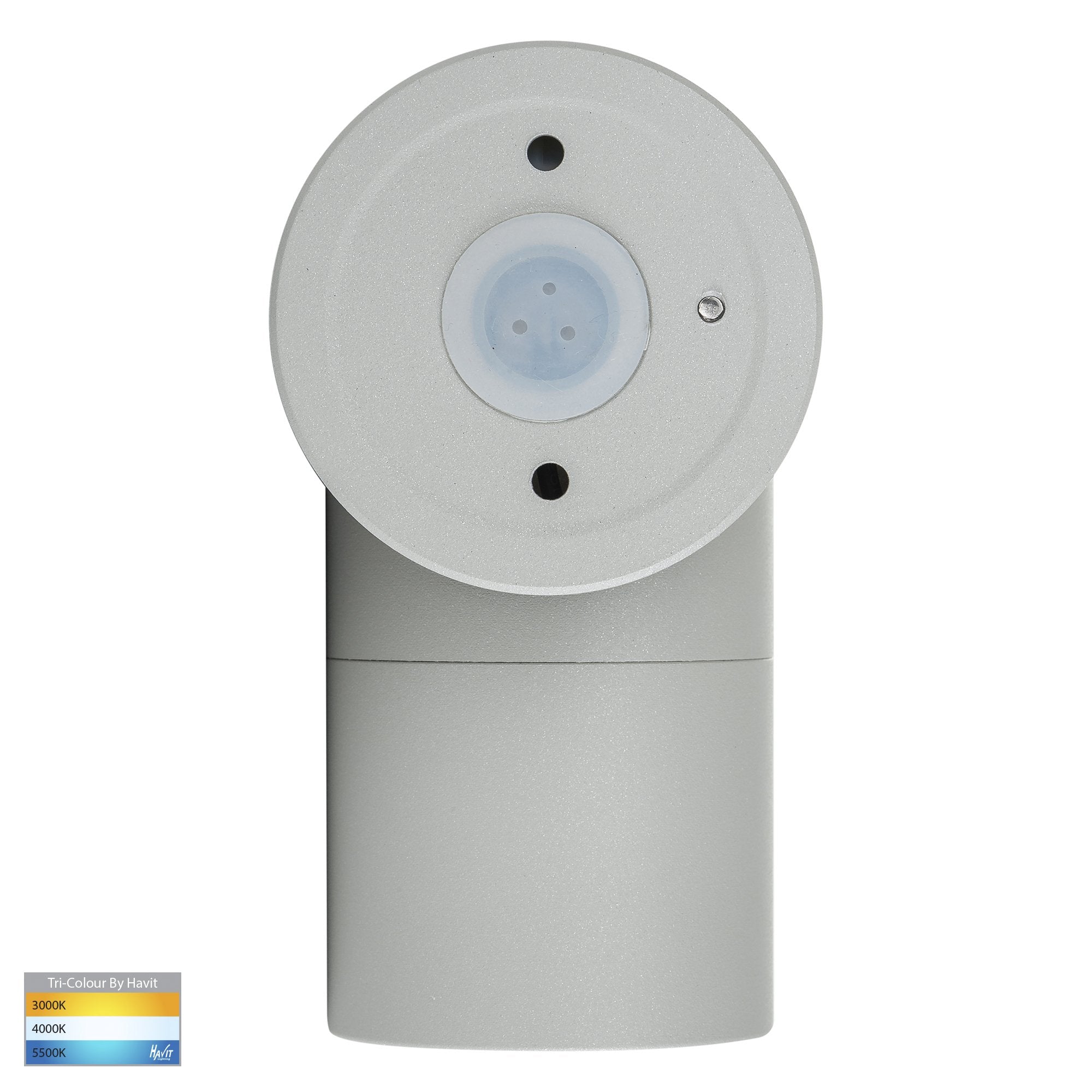 Havit Tivah Fixed Down Pillar Exterior Wall Lights Tri - Silver 3/5/7W / 5W 12V/240V IP65 - HV1145T-HV1147T