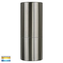 HV1171T - Piaz Stainless Steel TRI Colour Fixed Down LED Wall Pillar Light- Havit Lighting