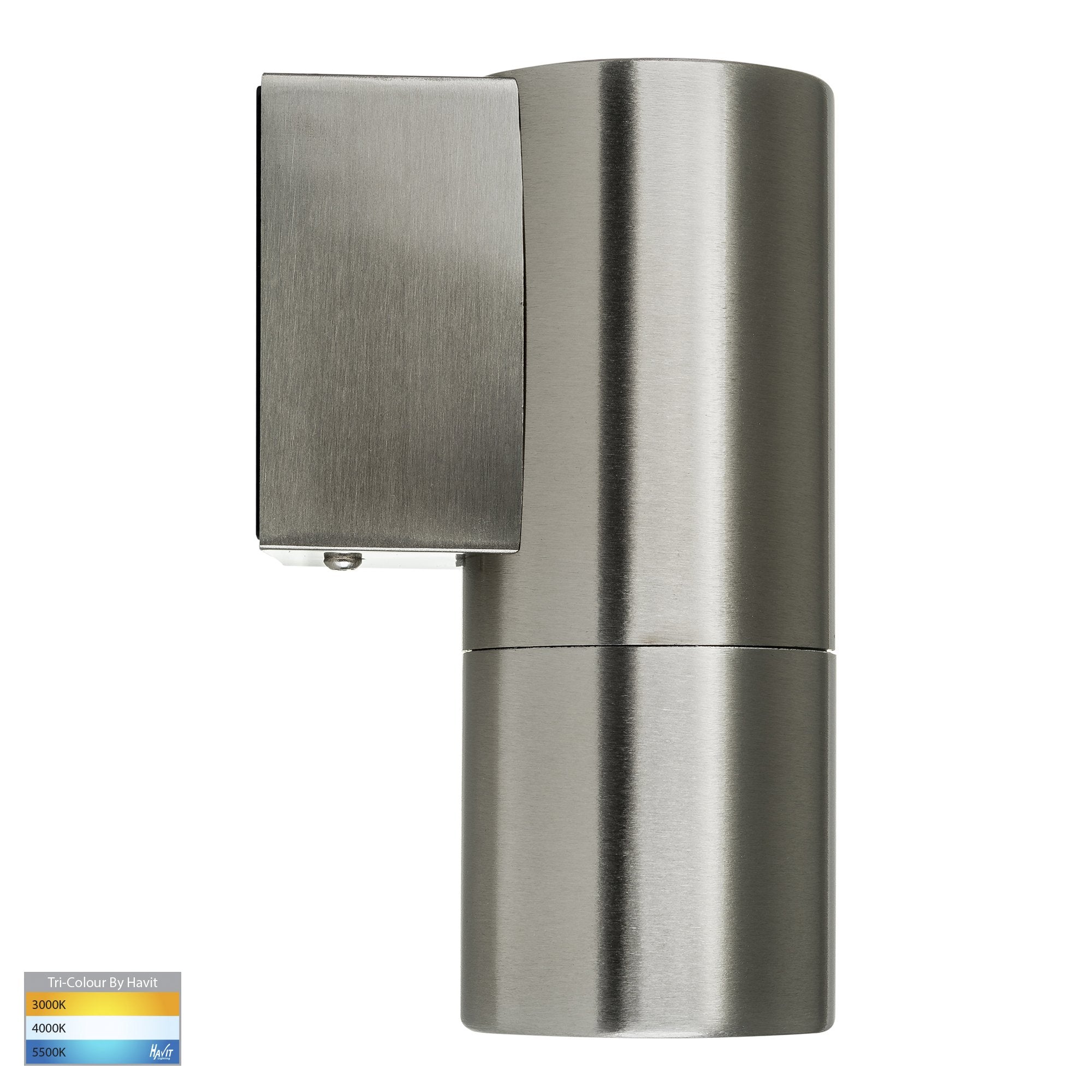 Havit Piaz Fixed Down Pillar Exterior Wall Lights Tri - Stainless Steel High Grade 5W 240V IP54 - HV1171T - Havit Lighting