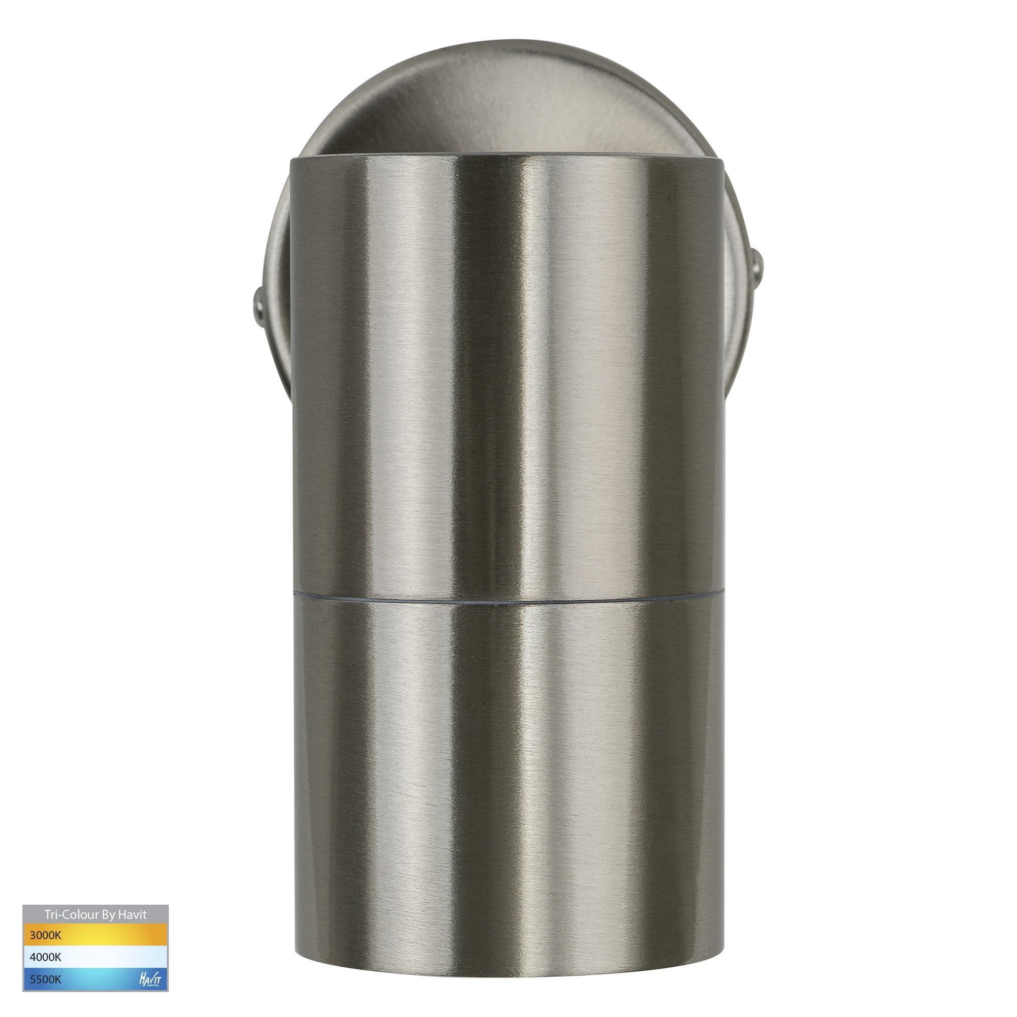 Havit Fortis Fixed Down Pillar Exterior Wall Lights Tri - Stainless Steel High Grade 5W 240V IP54 - HV1172T -Havit Lighting