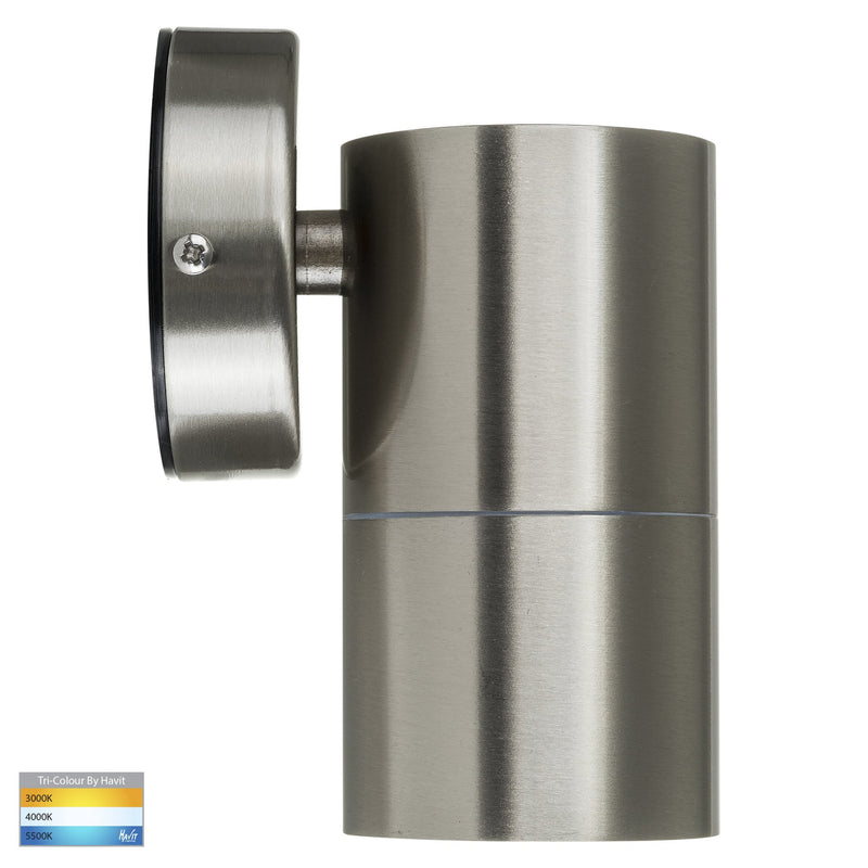 Havit Fortis Fixed Down Pillar Exterior Wall Lights Tri - Stainless Steel High Grade 5W 240V IP54 - HV1172T -Havit Lighting