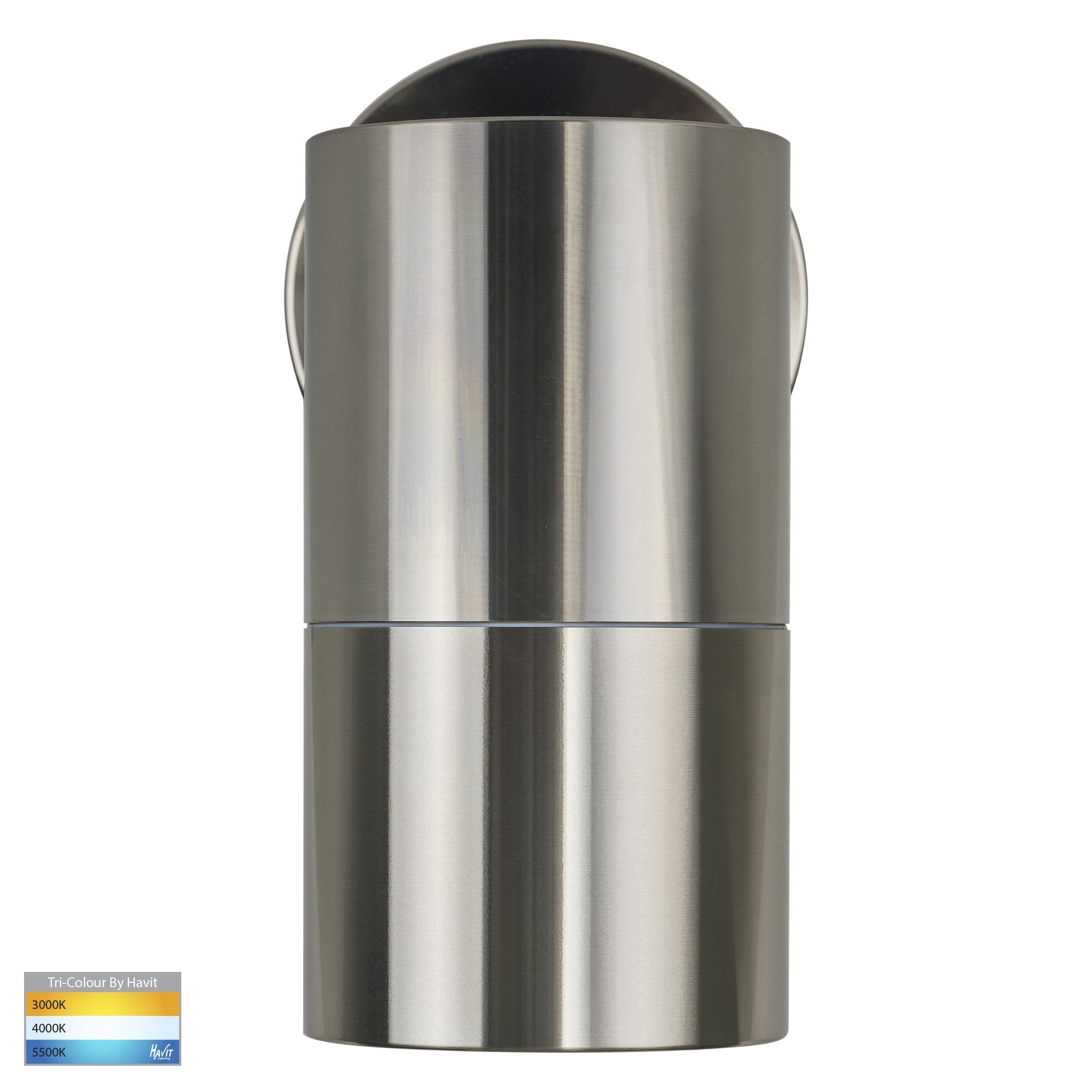 Havit Tivah Fixed Down Pillar Exterior Wall Lights Tri - Titanium 3/5/7W / 5W 12V/240V IP65 - HV1185T-HV1187T
