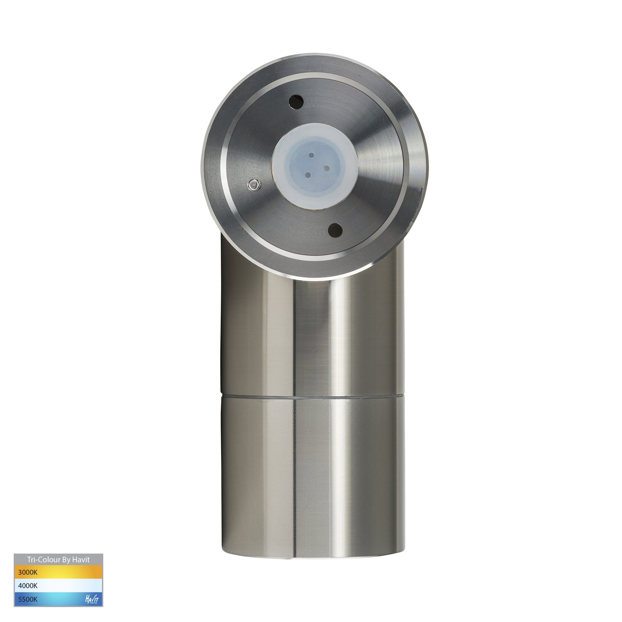 Havit Tivah Single Adjustable Pillar Exterior Wall Lights Tri- Titanium 3/5/7W 240V IP65 - HV1285T-HV1287T